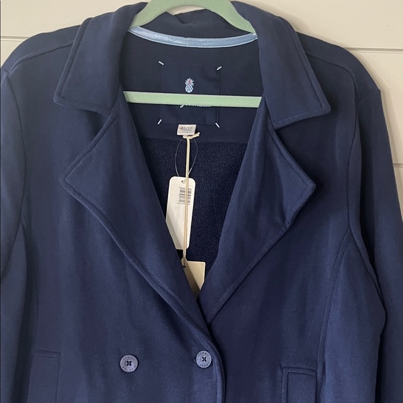 Tommy Bahama Marina Del Mar Cropped Pea Coat NWT Size XL - Picture 5 of 10